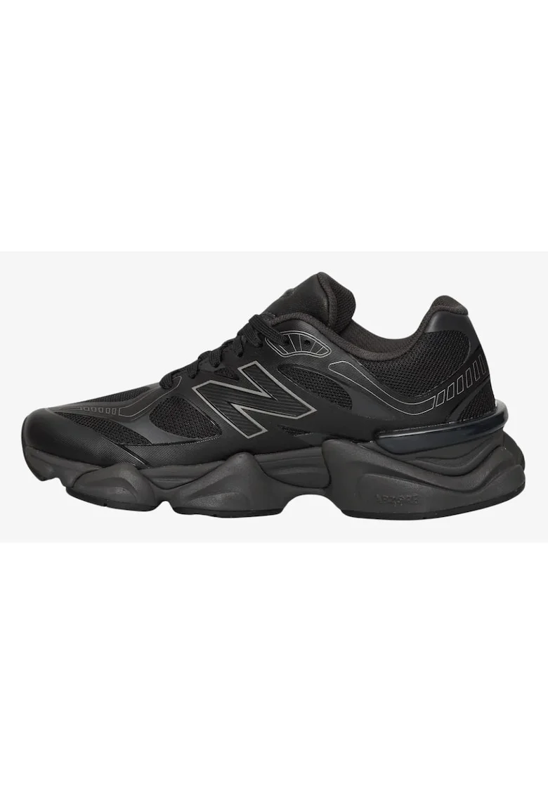 Pantofi sport barbati  9060 Black Grey Black, Negru