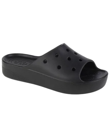 Papuci dama  Classic, Sintetic, Negru,