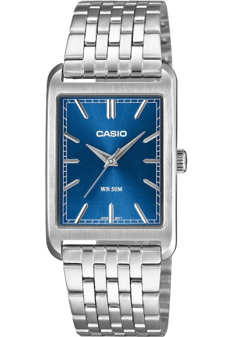 Ceas barbatesc  MTP-B215D-2AVER Quartz Argintiu