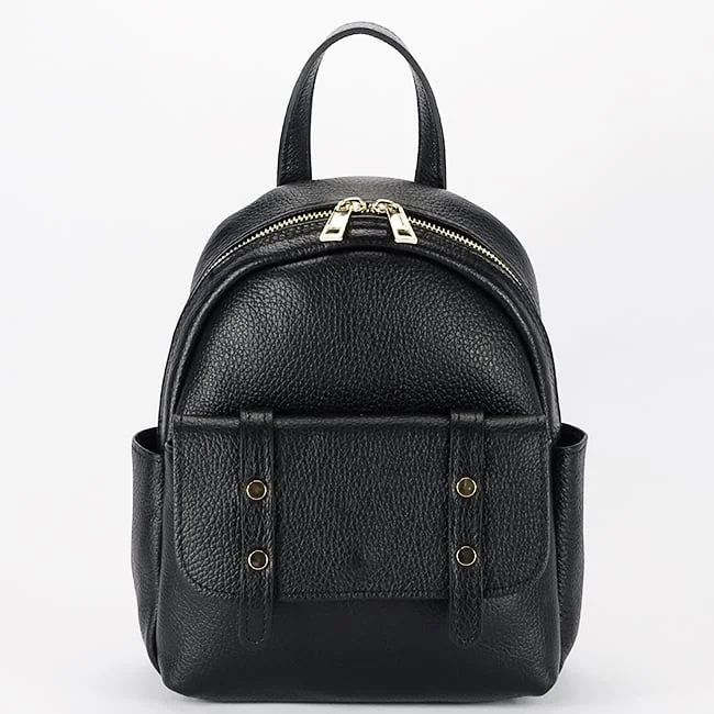 Rucsac negru din piele naturala 2079 127