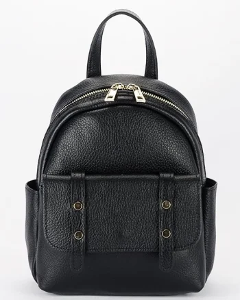 Rucsac negru din piele naturala 2079 127