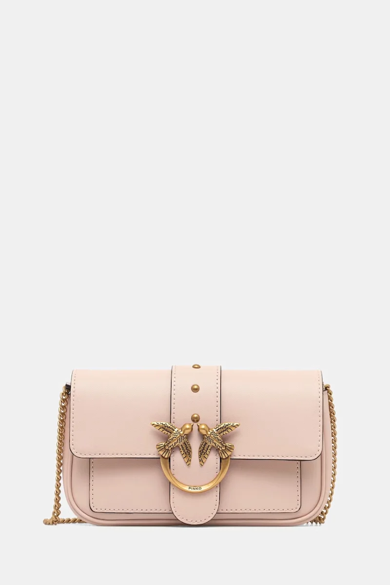 Pinko geantă crossbody pentru femei din piele