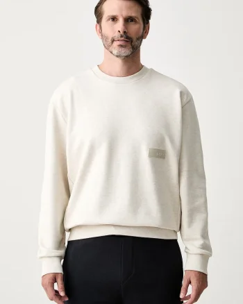 BOSS Green hanorac pentru bărbați, cu bumbac SW_Crewneck