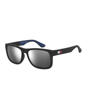 Ochelari de soare dreptunghiulari, Rosu/Negru/Alb optic