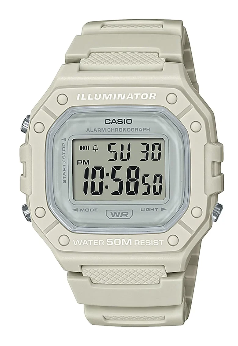 Ceas digital unisex G-Shock, Bej deschis