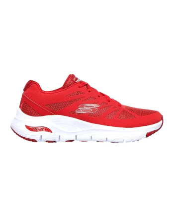 Pantofi sport cu logo Arch Fit Vivid, Rosu vermillion