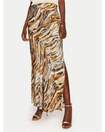 Fusta maxi dama  colorata