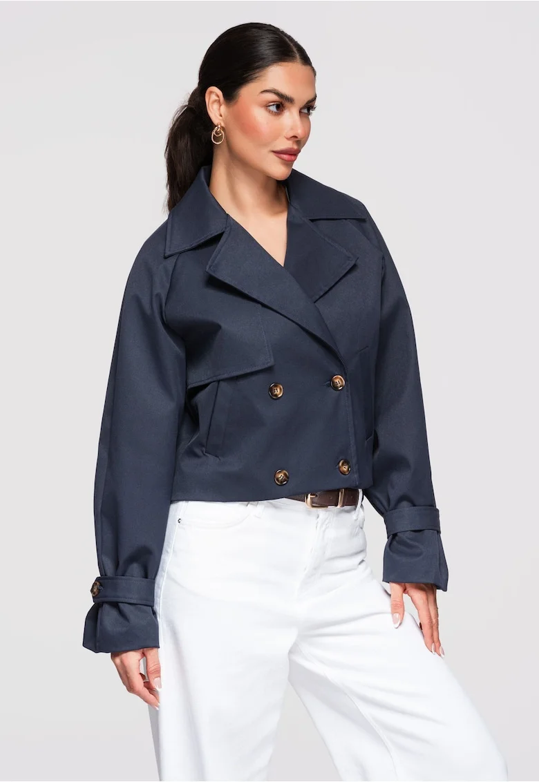 Jacheta trench  OW-JANP-0135, Albastru inchis