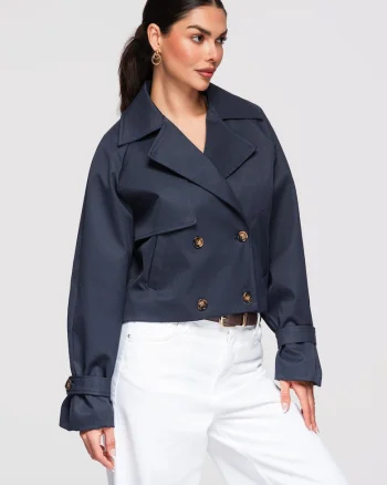 Jacheta trench  OW-JANP-0135, Albastru inchis