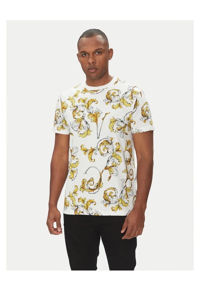 Tricou barbati,  alb, din bumbac