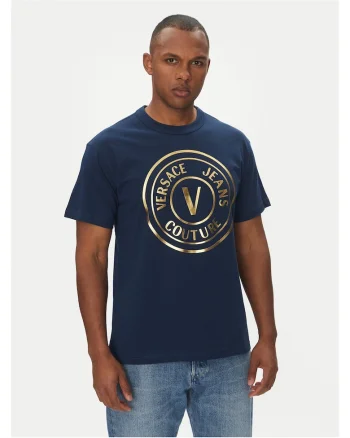 Tricou barbati  bumbac, albastru