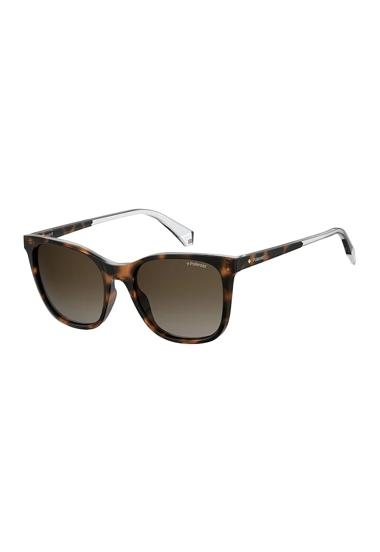 Ochelari de soare polarizati cu lentile in degrade, Maro cognac/Negru/Maro scortisoara