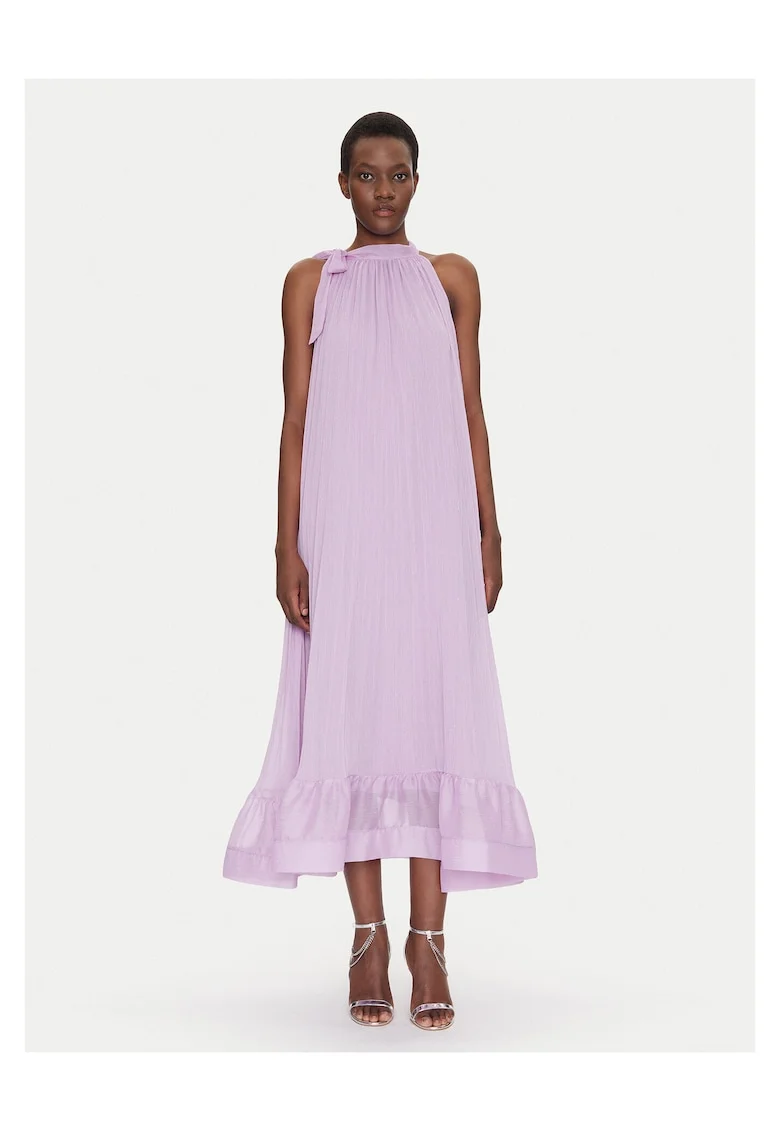 Rochie de cocktail,  violet, fabrica usoara