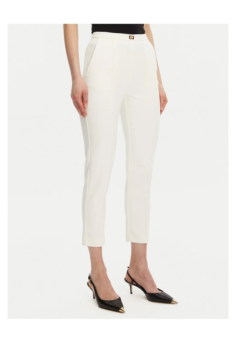 Pantaloni dama  alb