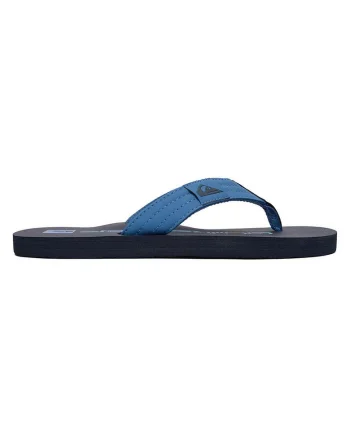 Slapi Barbati  Albastru, Piele ecologica, Material interior sintetic,