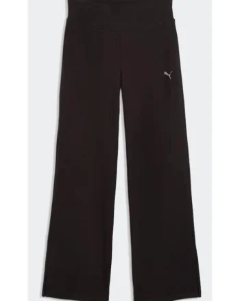 Pantaloni dama,  talie inalta, confortabili, negru, bumbac/poliester/elastan