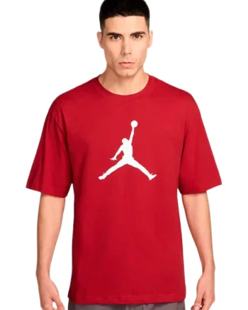 Tricou barbati  M J Jumpman Ss Hbr Tee 2 IR0340687, Rosu