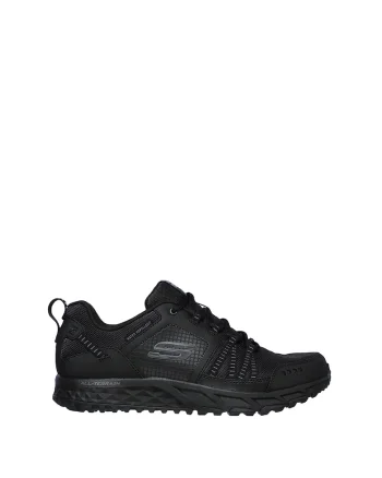 Pantofi sport cu garnituri de piele Escape Plan Trail, Negru