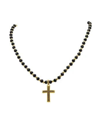Colier Handmade Cu Pandantiv Cruce Grace
