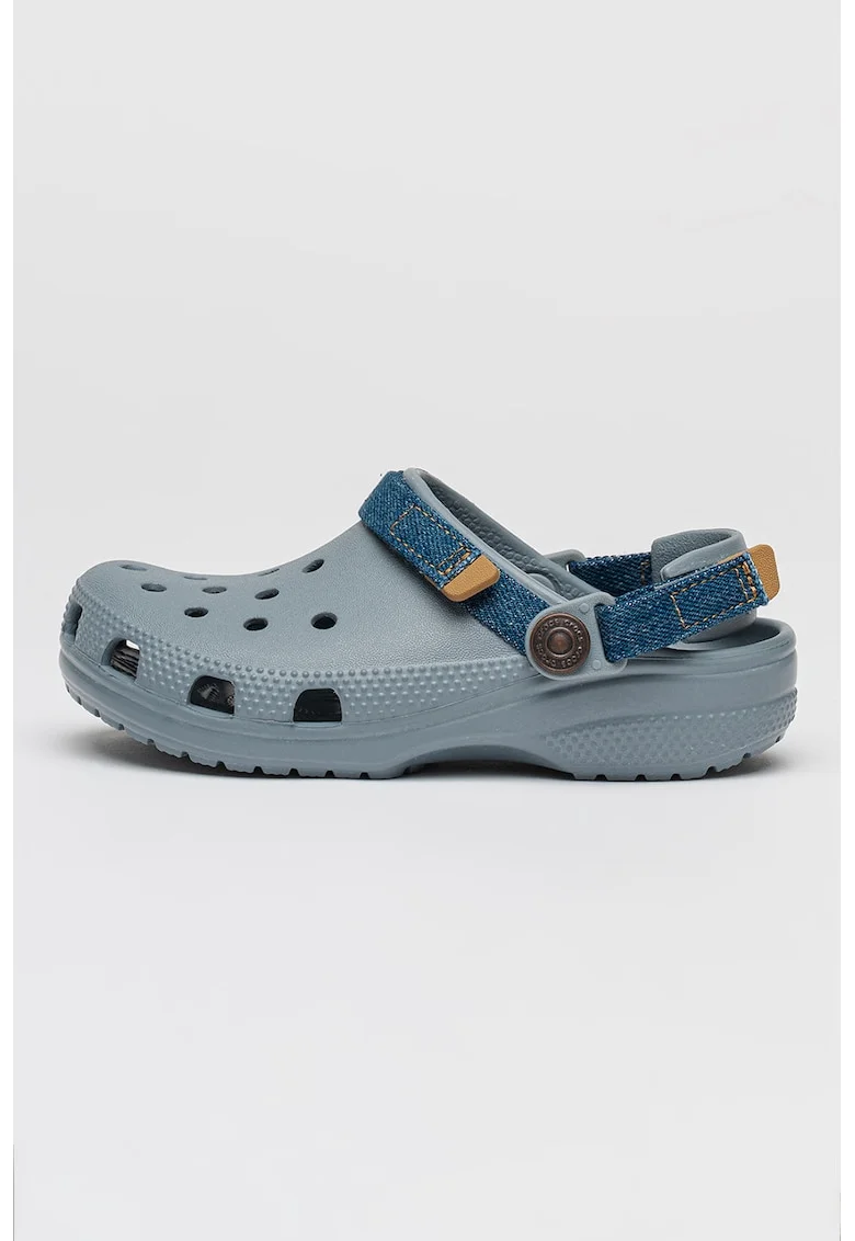 Papuci slingback, Gri deschis