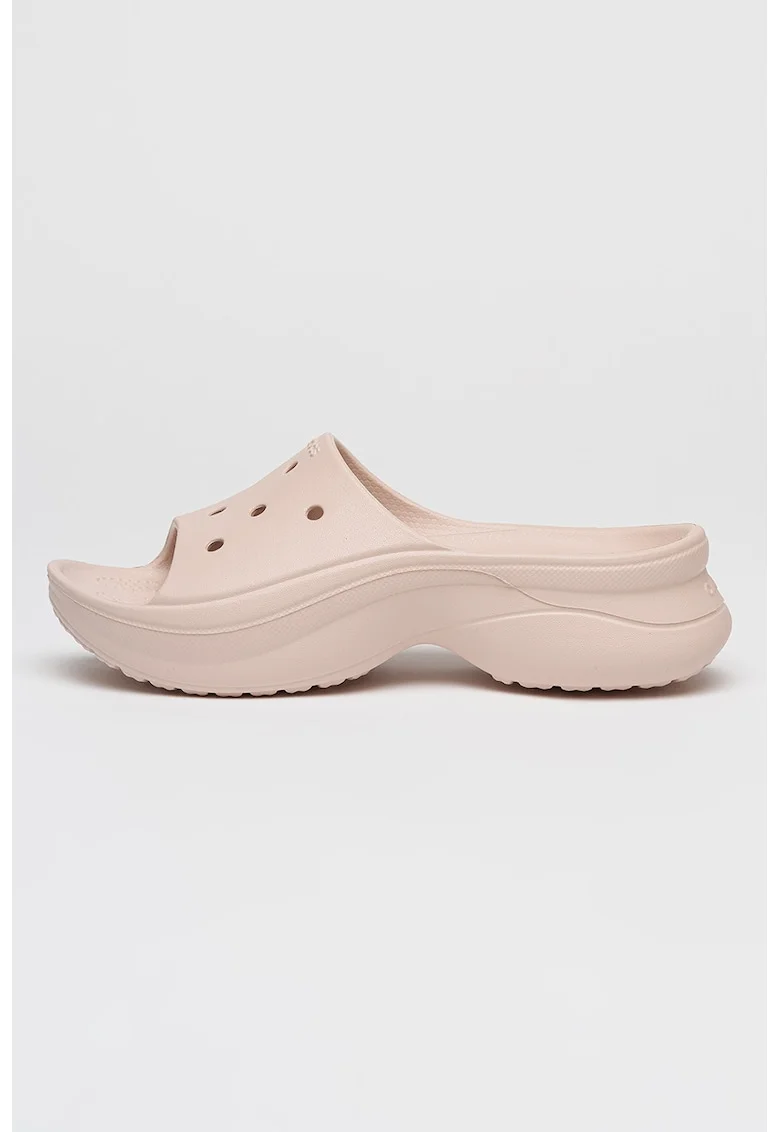 Papuci cu perforatii Bae, Roz pastel