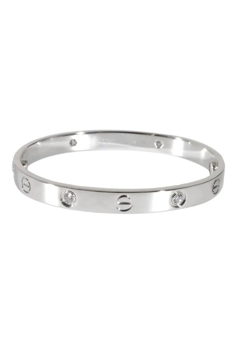 Bratara Argintie  cu Cristale Zirconia, 20cm