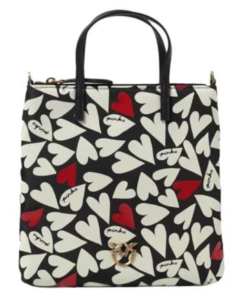 Geanta dama  Love Berry H3, poliester, negru, shopper