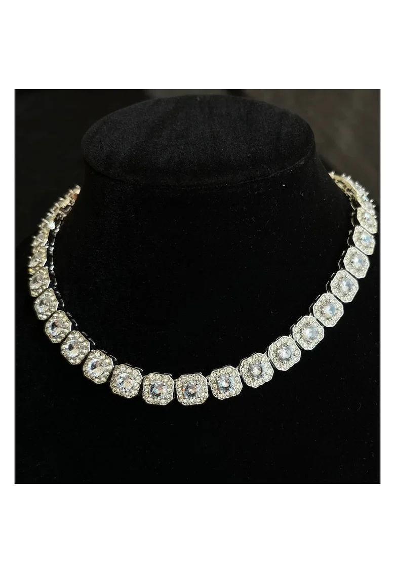 Colier  Argint, design elegant, multicolor
