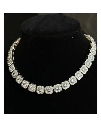 Colier  Argint, design elegant, multicolor