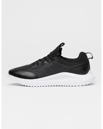 Pantofi sport Eva Runner din material textil, Negru