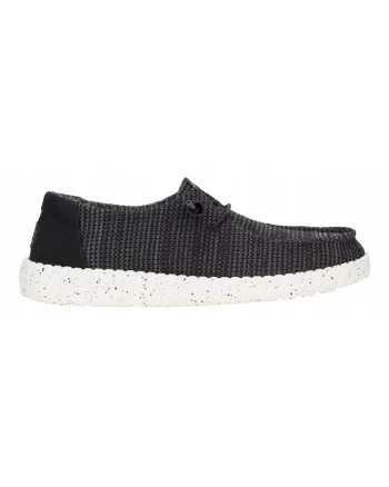 Mocasini Femei Spuma EVA, Wendy Stretch Sox, Rosu/Negru