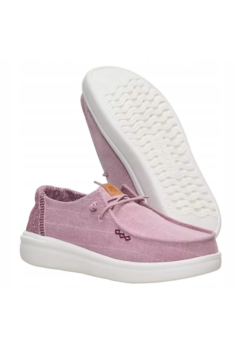 Femei, Wendy Rise Chambray Grid, textil, roz mov, Lila