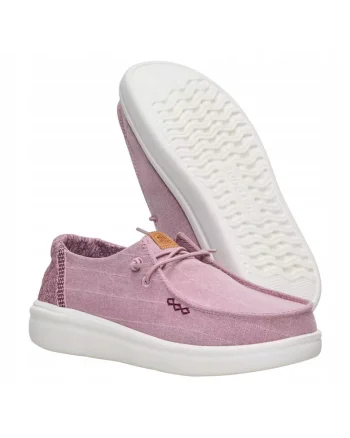 Femei, Wendy Rise Chambray Grid, textil, roz mov, Lila