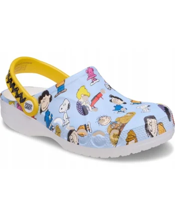 Saboti barbati,  Baya Penauts 211127 Clog, Albastru, Albastru deschis/Multicolor