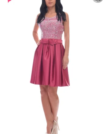 Rochie Per Donna de ocazie clos din tafta di paiete