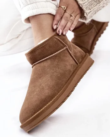 Ghete camel din piele naturala W5821 118