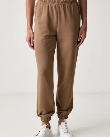 Lacoste pantaloni de trening pentru femei din bumbac