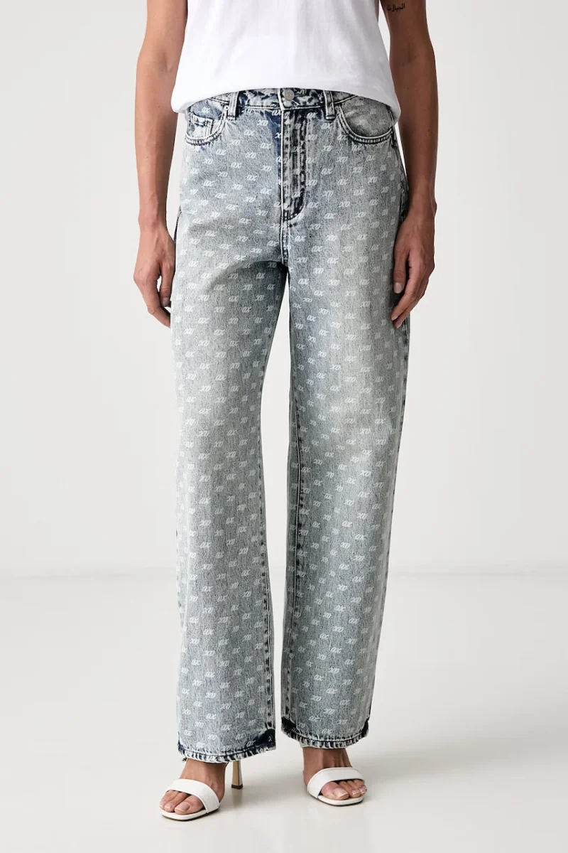 Armani Exchange blugi relaxed fit pentru femei
