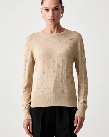 Armani Exchange pulover pentru femei cu vâscoză