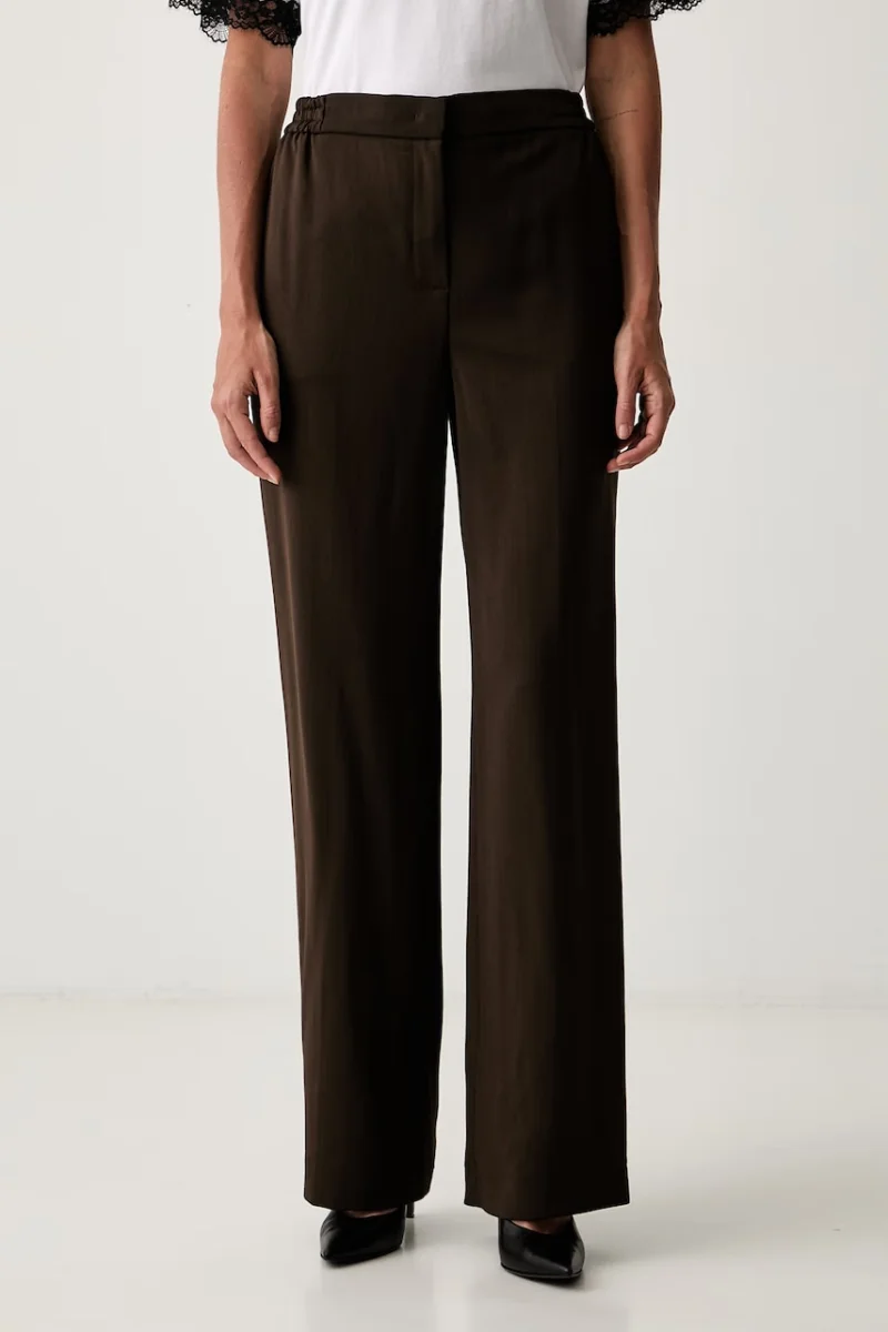 Twinset pantaloni pentru femei cu vâscoză