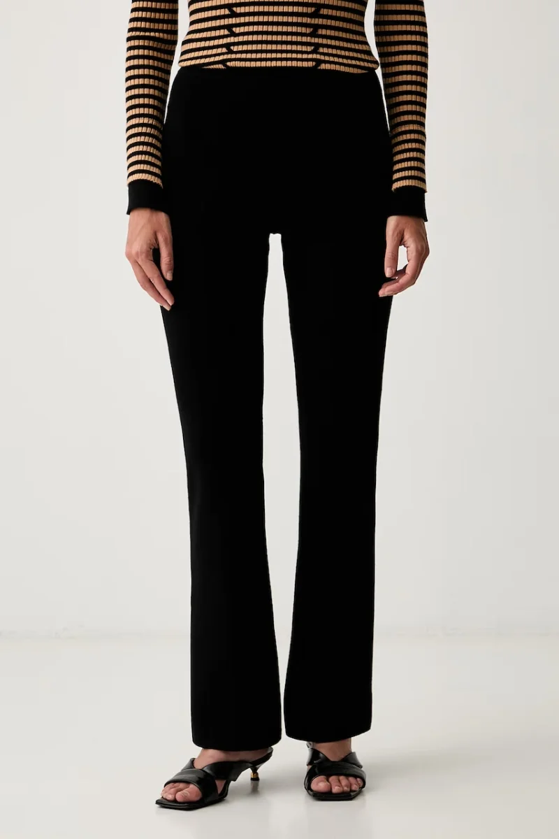 Twinset pantaloni pentru femei cu vâscoză