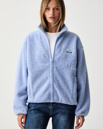 American Vintage hanorac din polar pentru femei