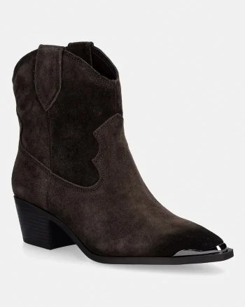 Aldo cizme cowboy pentru femei din piele întoarsă VALLEY