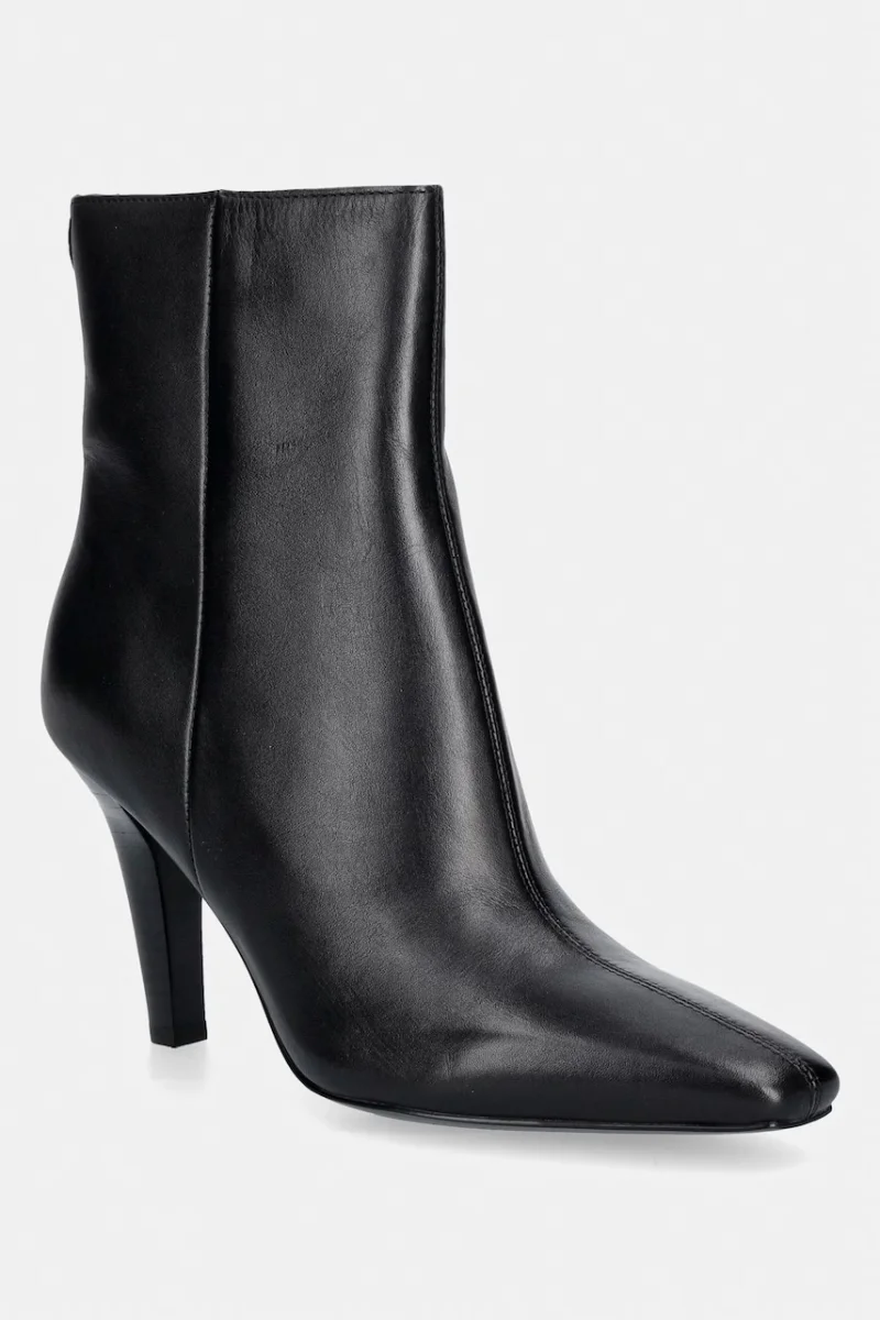 Guess botine cu toc cui pentru femei din piele RAFFA