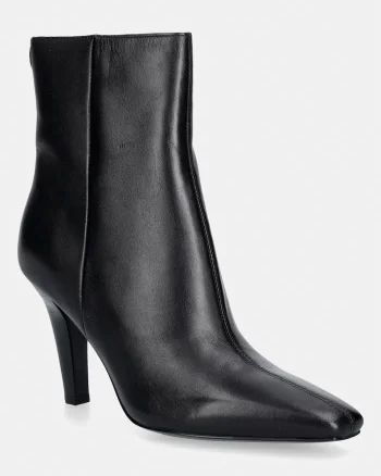 Guess botine cu toc cui pentru femei din piele RAFFA