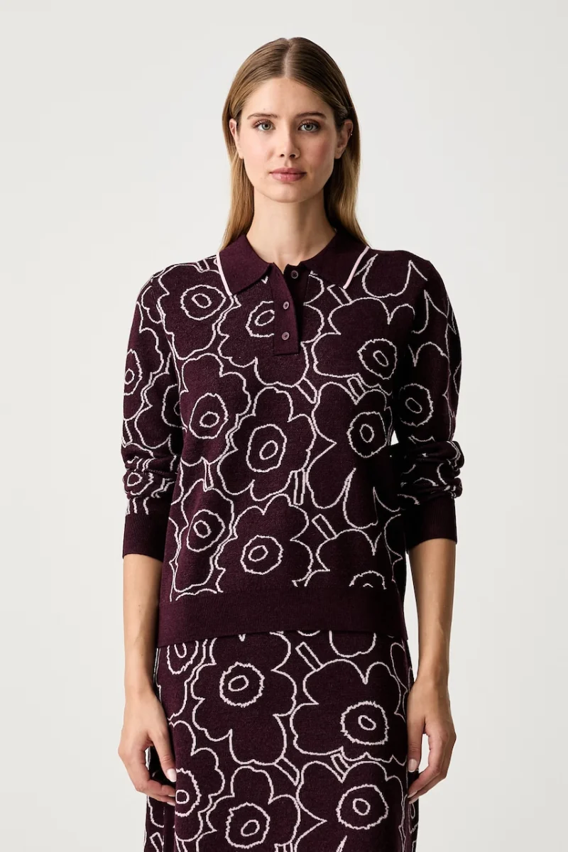 Marimekko pulover pentru femei cu lână