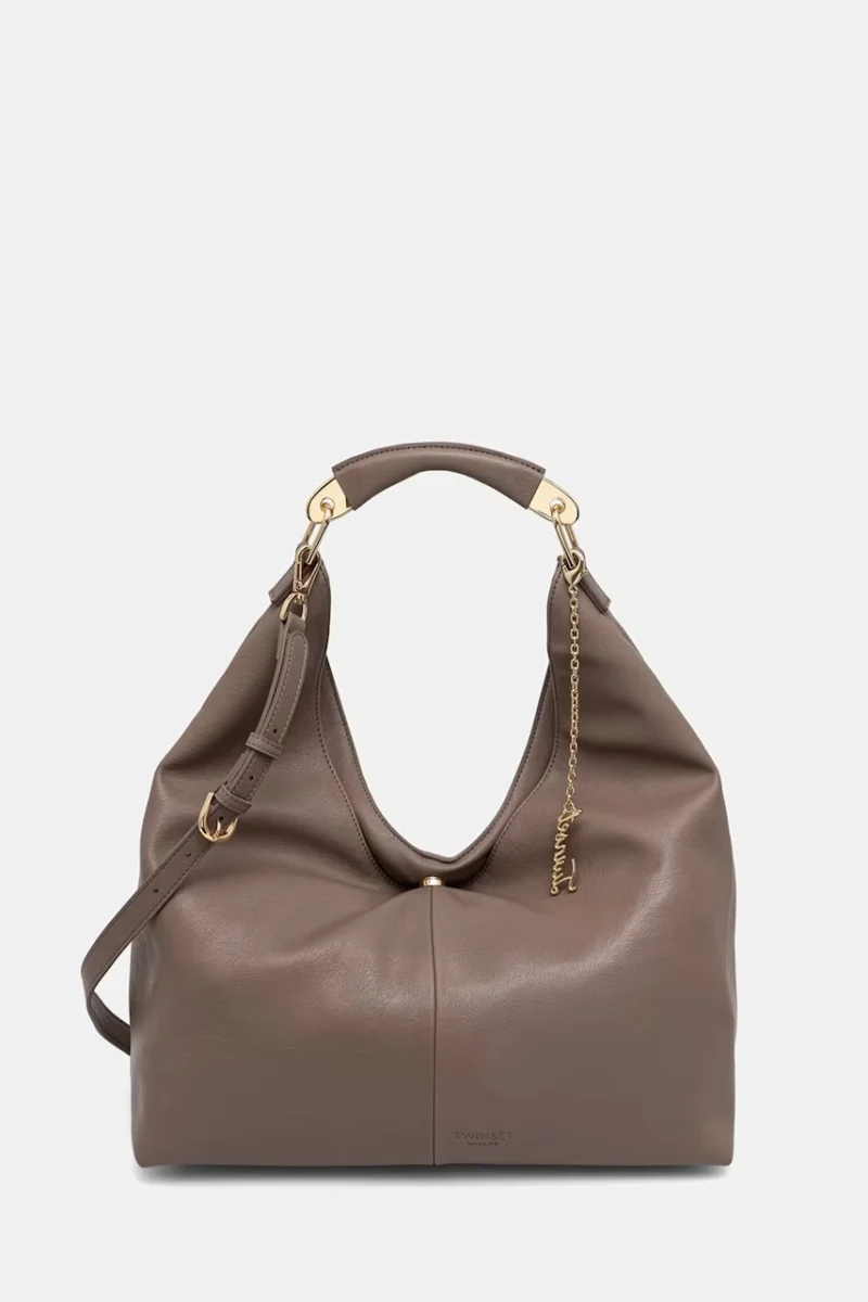 Twinset hobo bag pentru femei cu imitație de piele