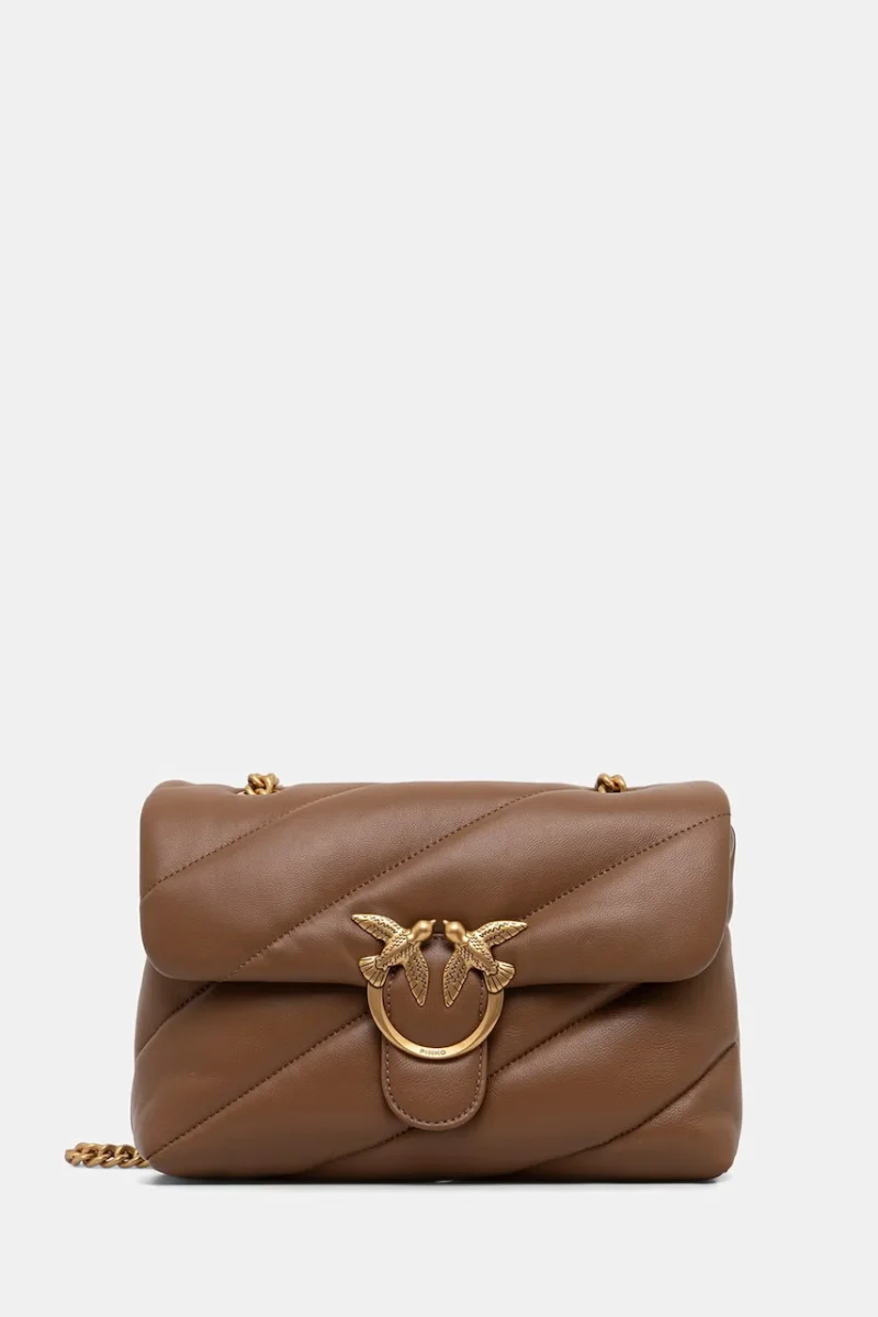 Pinko geantă crossbody pentru femei din piele