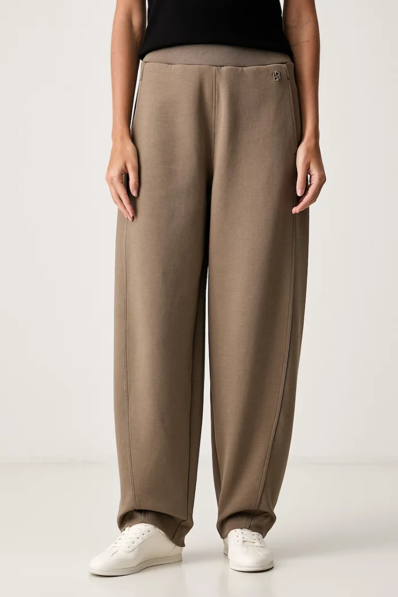 BOSS pantaloni de trening pentru femei cu bumbac Essuge