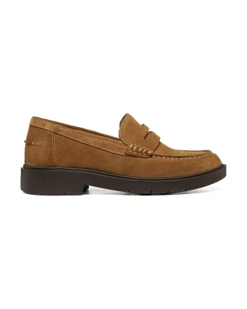 Geox loafers slip-on pentru femei din piele întoarsă D SPHERICA EC1 B